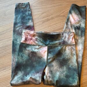 GAP Multicolor Tie-Dye Leggings size small tall